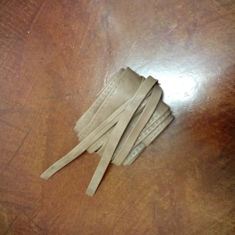 Taupe Wrap Waist Belt